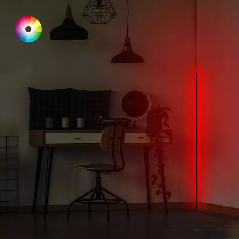 MULOS LED stāvlampa 120 cm, melna - N1 Home