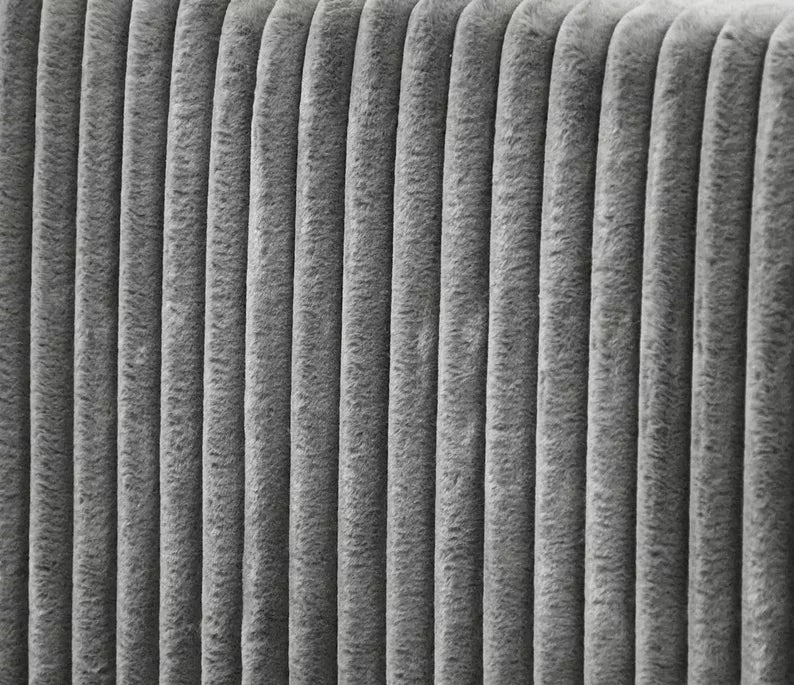 WOFAL Kontinentālā gulta 140/160/180x200 cm ar matraci un glabātuvi, gaiši pelēka bieza velveta - N1 Home