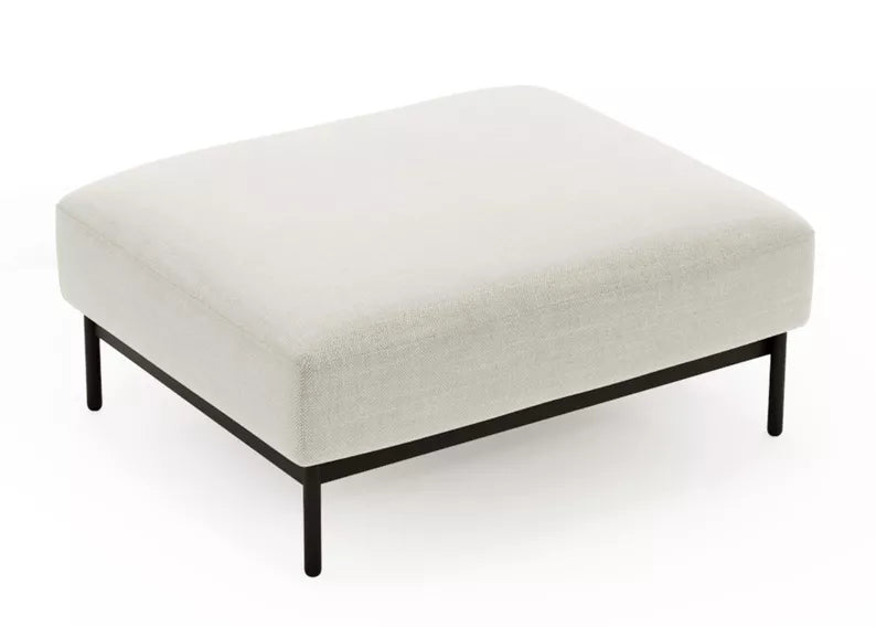 NEROSOLIA Pufs, krēmkrāsas bize - N1 Home