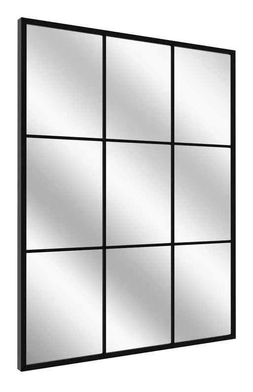 KAJE Sienas spogulis 95x69 cm ar melniem maliņiem - N1 Home