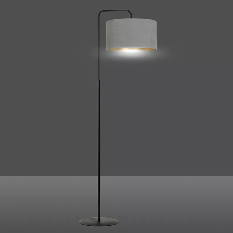 LIDHA Stāvlampa 150 cm pelēka - N1 Home