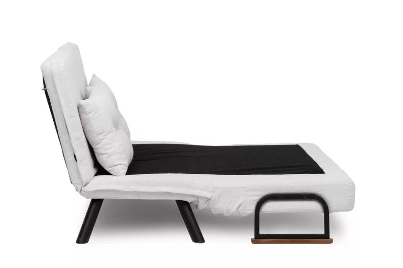 MARTAL Divvietīgs dīvāns, gaišs krēmkrāsas - N1 Home