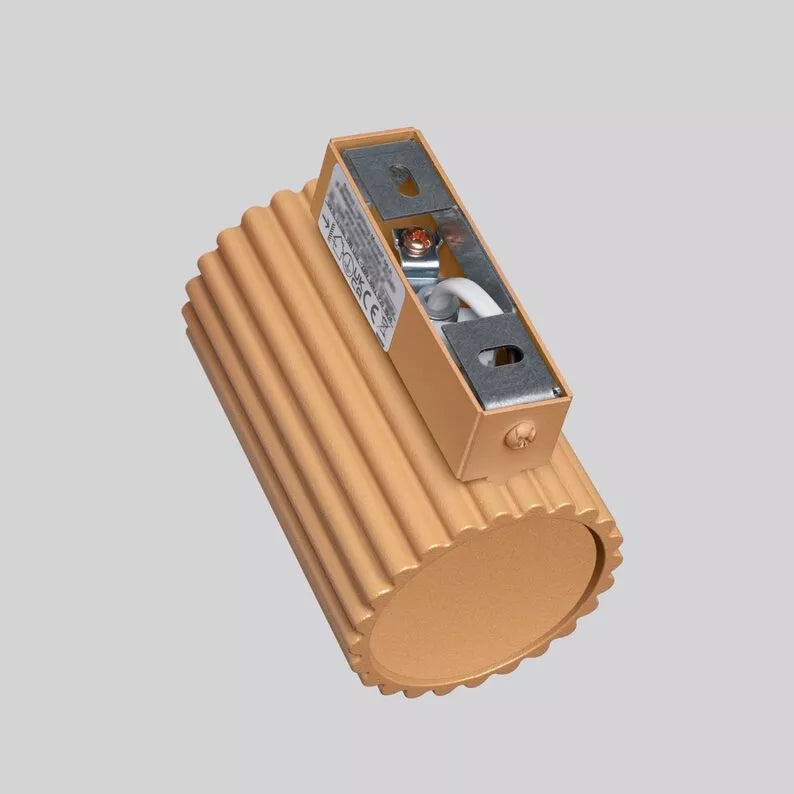 BONKAR sienas lampa 10 cm zelts - N1 Home