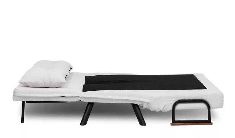 MARTAL Divvietīgs dīvāns, gaišs krēmkrāsas - N1 Home