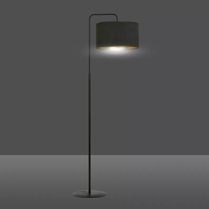 LIDHA Stāvlampa 150 cm melna - N1 Home