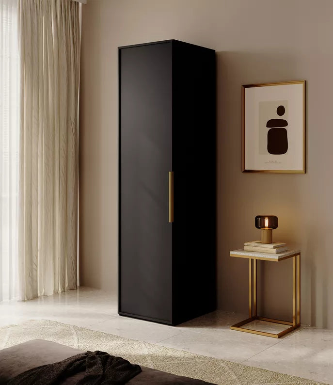 MEFRA Viendurvju skapis 50 cm, melns - N1 Home