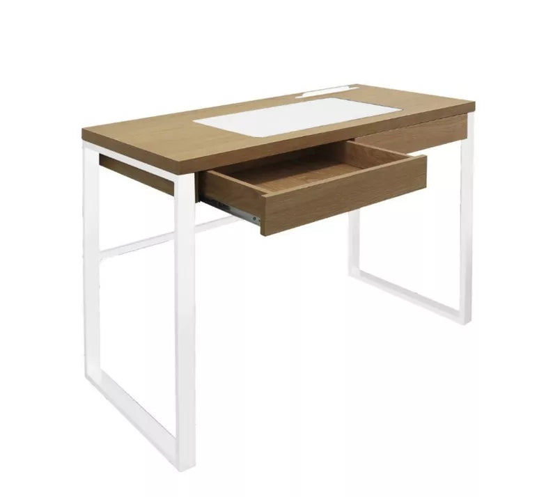 TIVEFIL Rakstāmgalds 100x50 cm,  ozols/balts - N1 Home