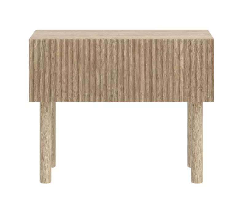 LOLI Naktsskapītis ar atvilktni un kājām, 50 cm, eļļots ozols - N1 Home