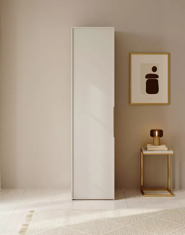 MEFRA Viendurvju skapis 50 cm, pelēks bēšs - N1 Home