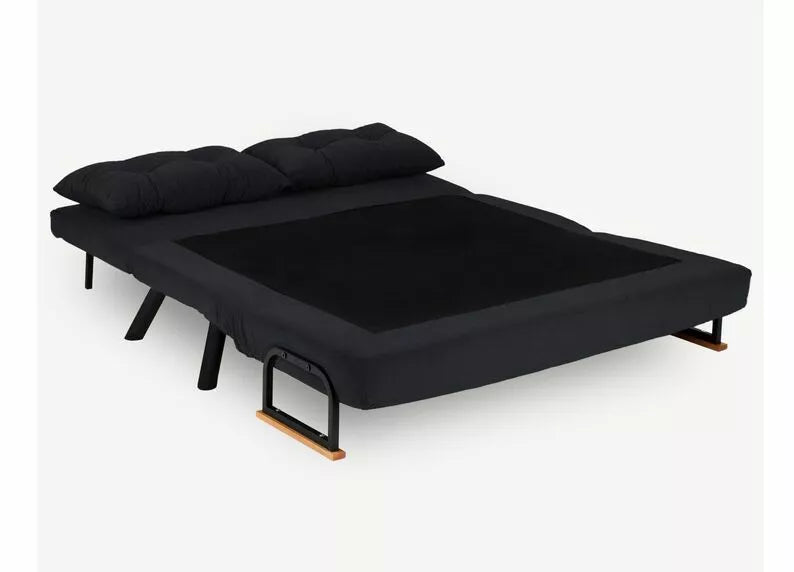 MARTAL Divvietīgs dīvāns, melns - N1 Home