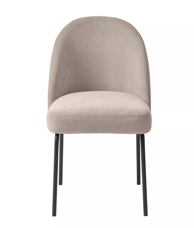 CIAL Pelēkā šenila mīkstais krēsls - N1 Home