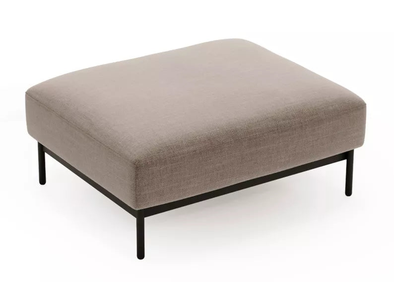 NEROSOLIA Pufs, gaiši brūns bize - N1 Home