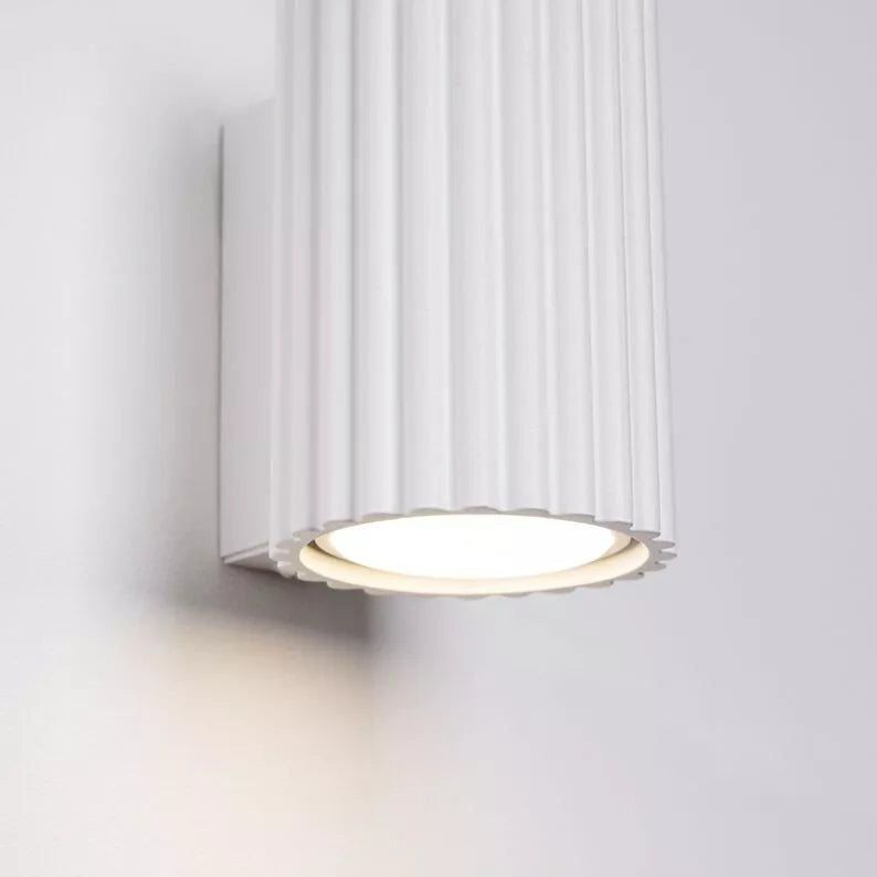 BONKAR sienas lampa 10 cm balta - N1 Home