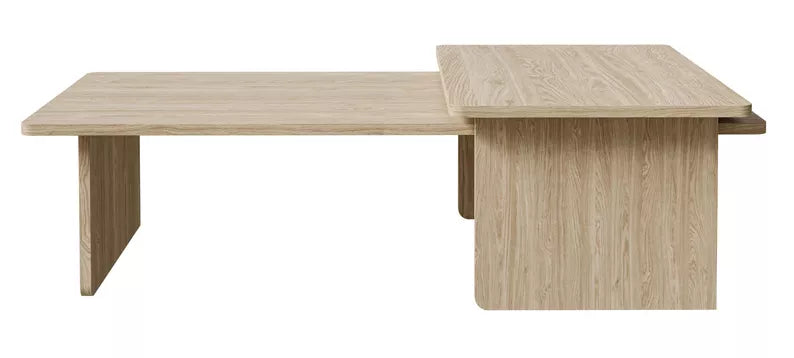 ALOS Galdu komplekts 140x90 un 90x55 cm, eļļots ozols - N1 Home