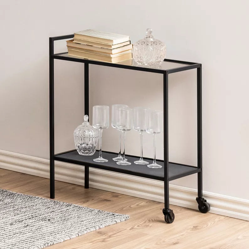 SEAF Kafijas galdiņš stikls/melns - N1 Home