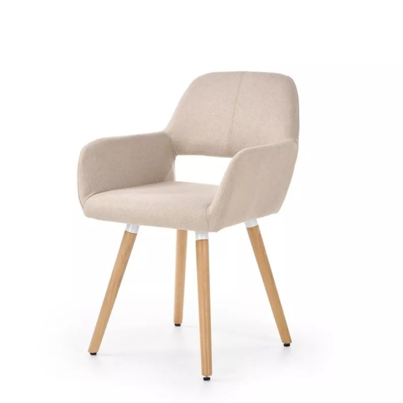 RADO Bēšs polsterēts krēsls - N1 Home