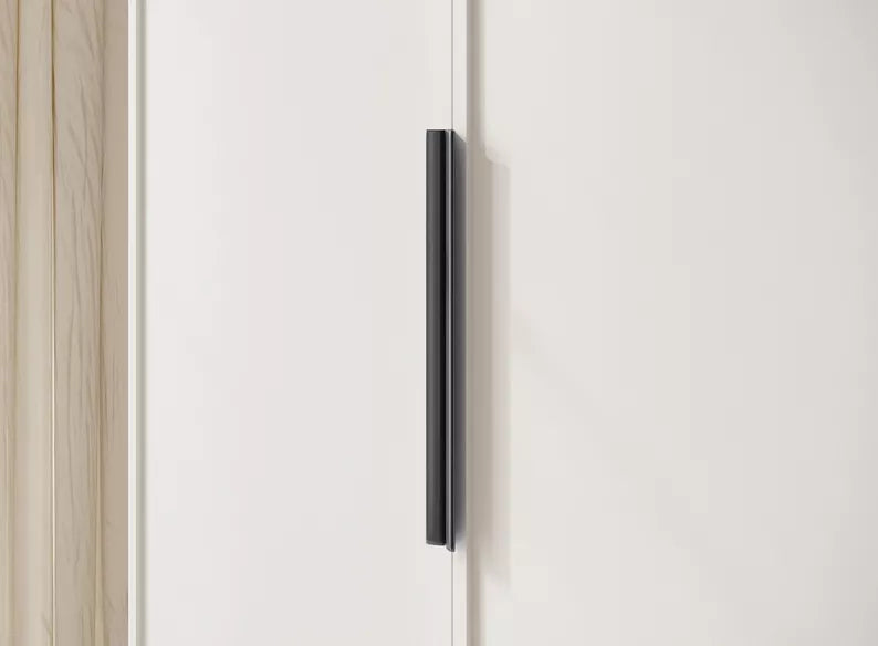 MEFRA Trīsdurvju skapis 150 cm, balts - N1 Home