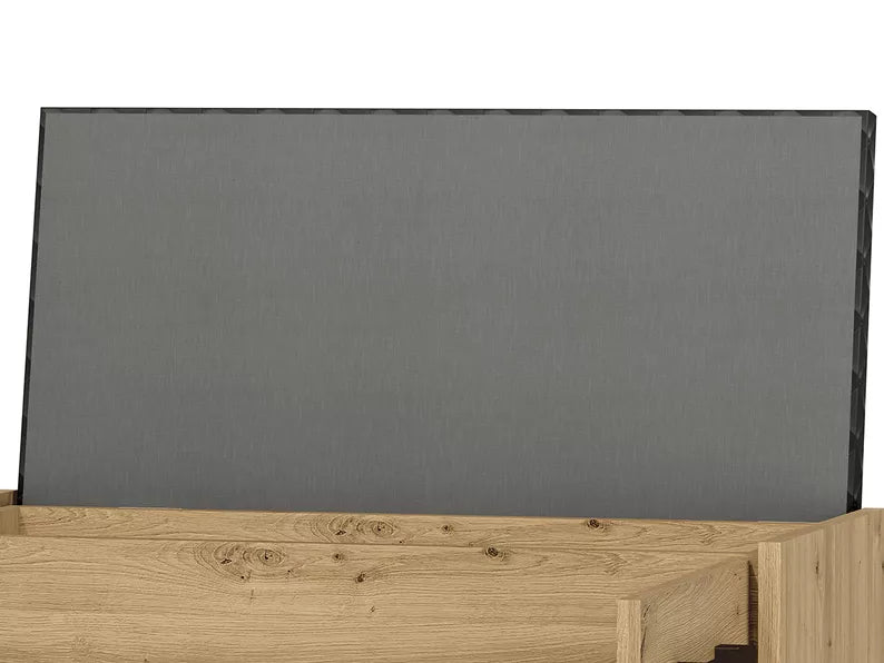 LARTI Apavu skapis 70 cm ar sēdekli, amatnieka ozols - N1 Home