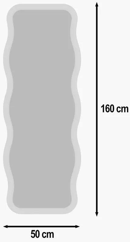 RORE Stāvspogulis 160x50 cm baltā rāmī - N1 Home