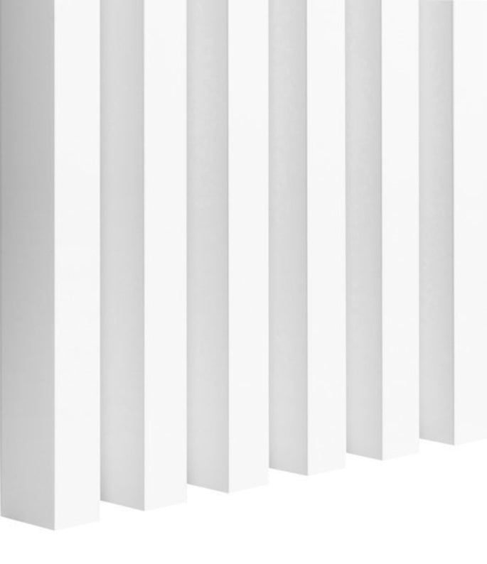 DOLI apaļš kafijas galdiņš ar līstēm 90 cm, balts - N1 Home