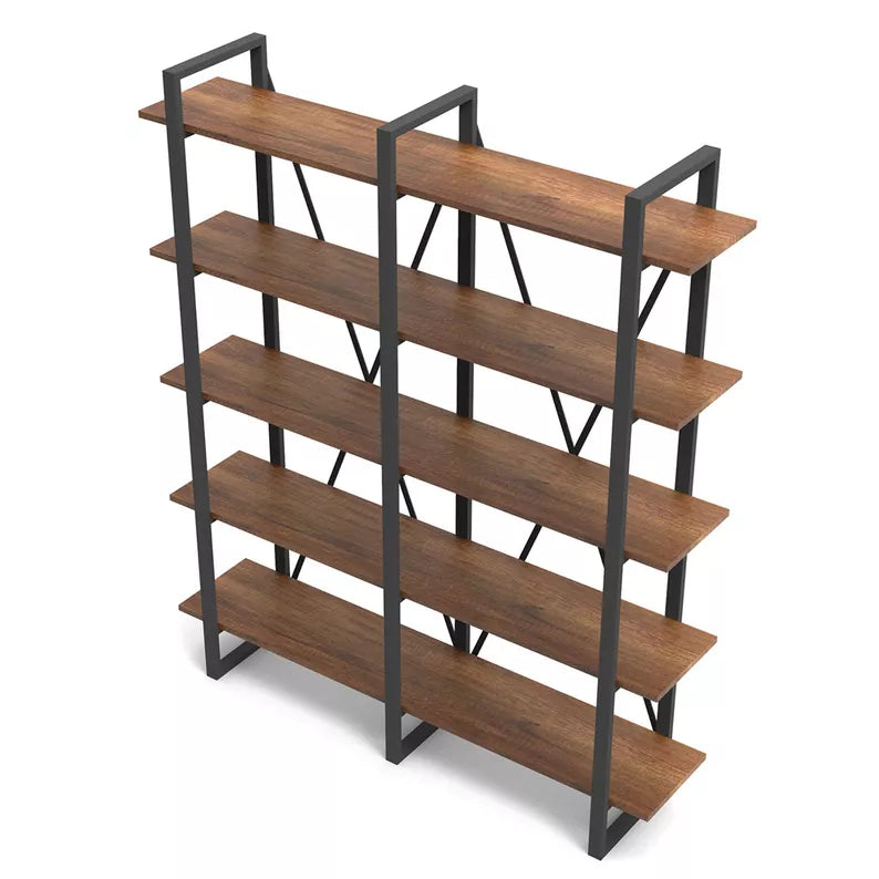 VERO antracīta/brūns grāmatu plaukts - N1 Home