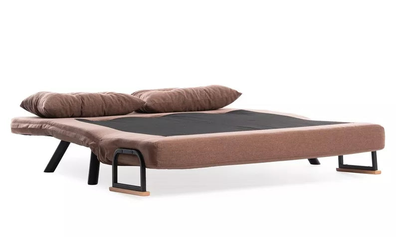 MARTAL Divvietīgs dīvāns, brūns - N1 Home