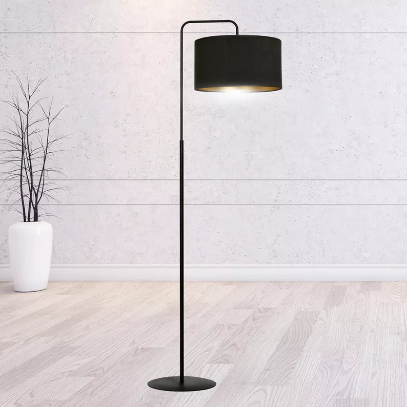 LIDHA Stāvlampa 150 cm melna - N1 Home