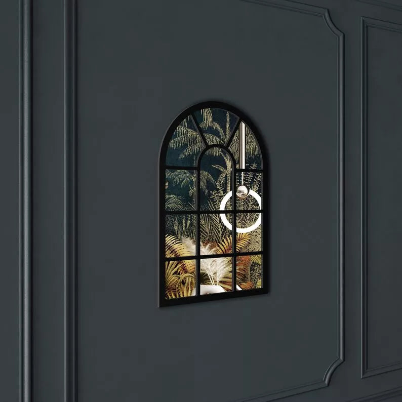 LANIME Sienas spogulis 60x40 cm ar melniem maliņiem - N1 Home