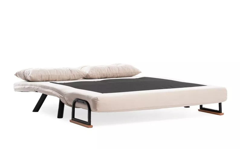 MARTAL Divvietīgs dīvāns,  krēmkrāsas - N1 Home