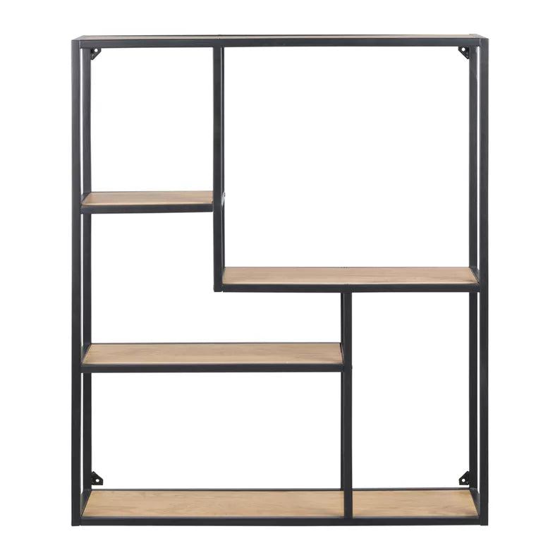 PINKRA Sienas plaukts 75 cm, asimetrisks - N1 Home