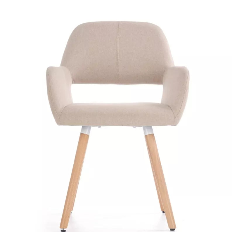 RADO Bēšs polsterēts krēsls - N1 Home