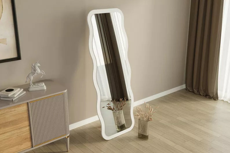 RORE Stāvspogulis 160x50 cm baltā rāmī - N1 Home