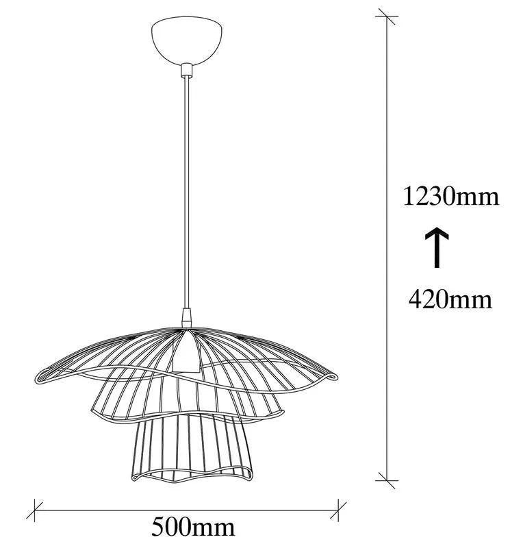 NUMSOLA Piekarināmā lampa 52 cm melna - N1 Home