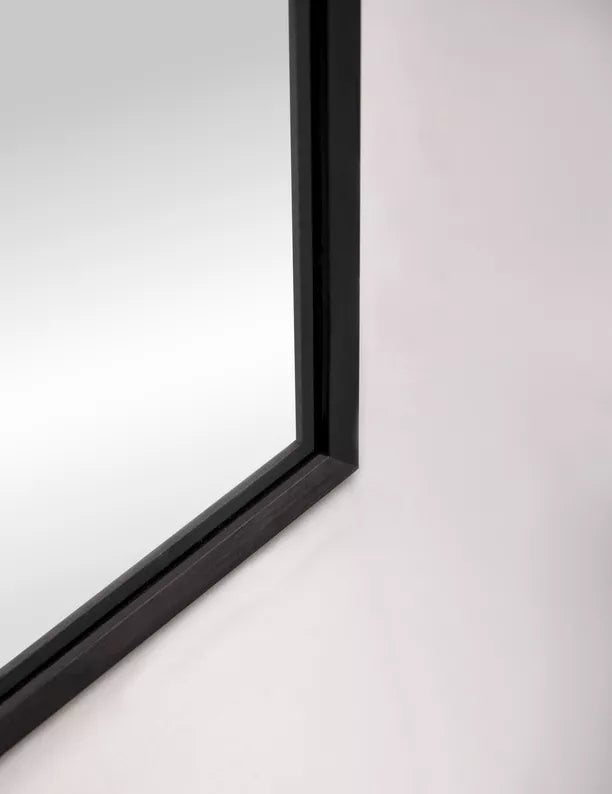 FURIO Sienas spogulis 120x60 cm melns - N1 Home