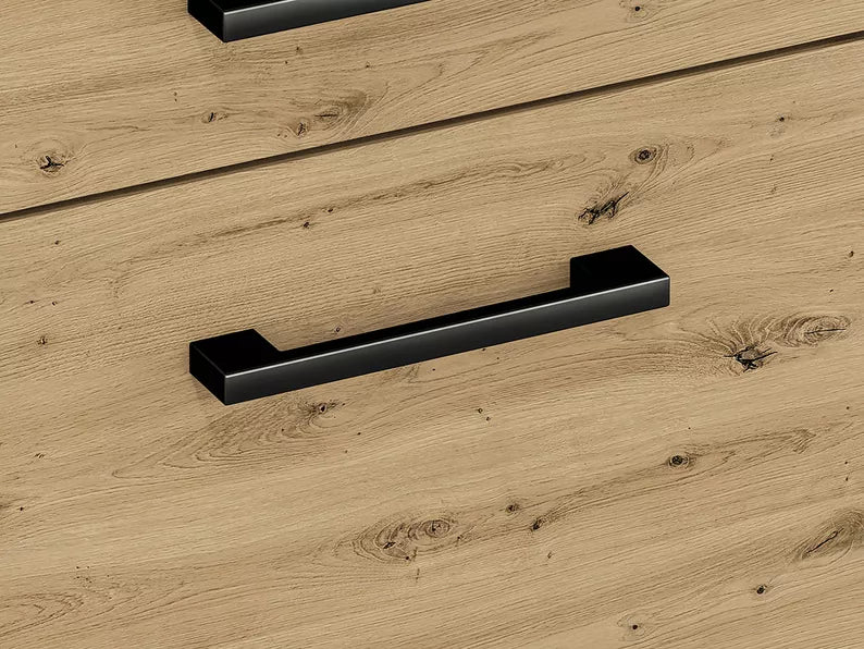 LARTI Apavu skapis 55 cm ar atvilktni, amatnieka ozols - N1 Home