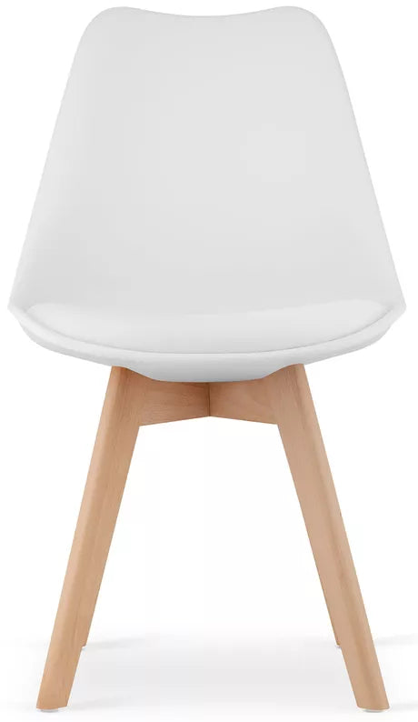 CINES Balts plastmasas krēsls - N1 Home