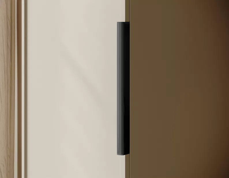 MEFRA Viendurvju skapis 50 cm, pelēks bēšs - N1 Home