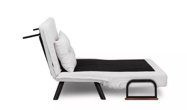 MARTAL Divvietīgs dīvāns, gaišs krēmkrāsas - N1 Home