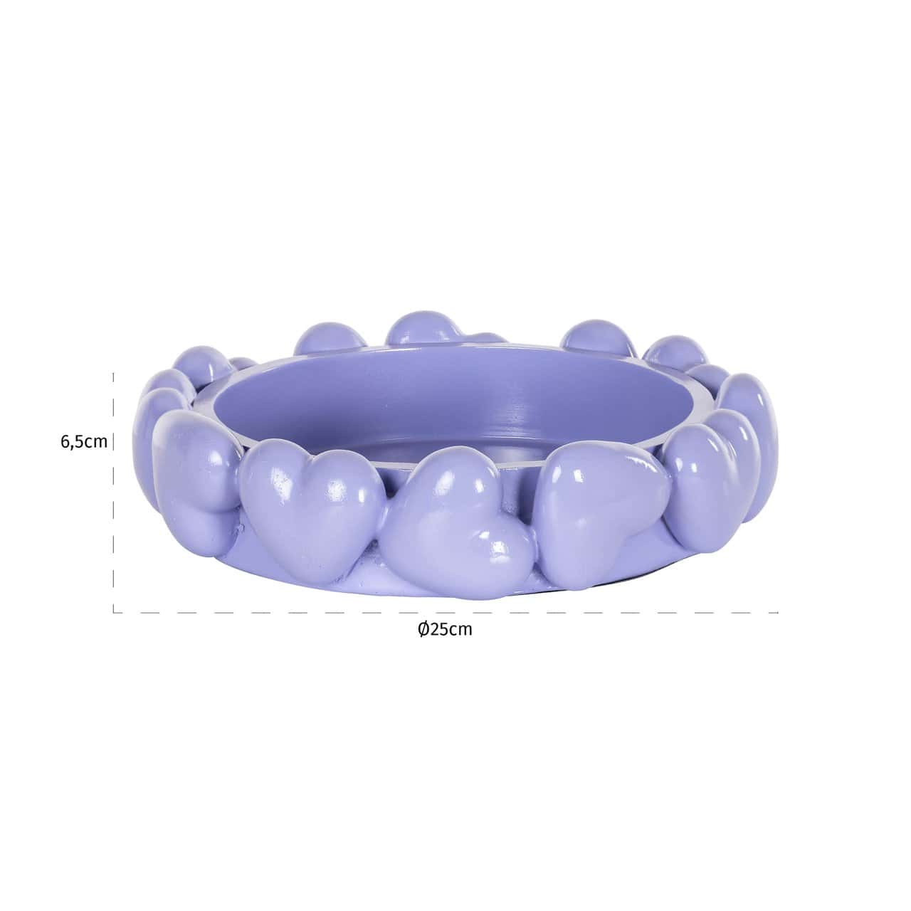 Dekoratīvs priekšmets Sanny Richmond Interiors 6,5/25/25 cm purple