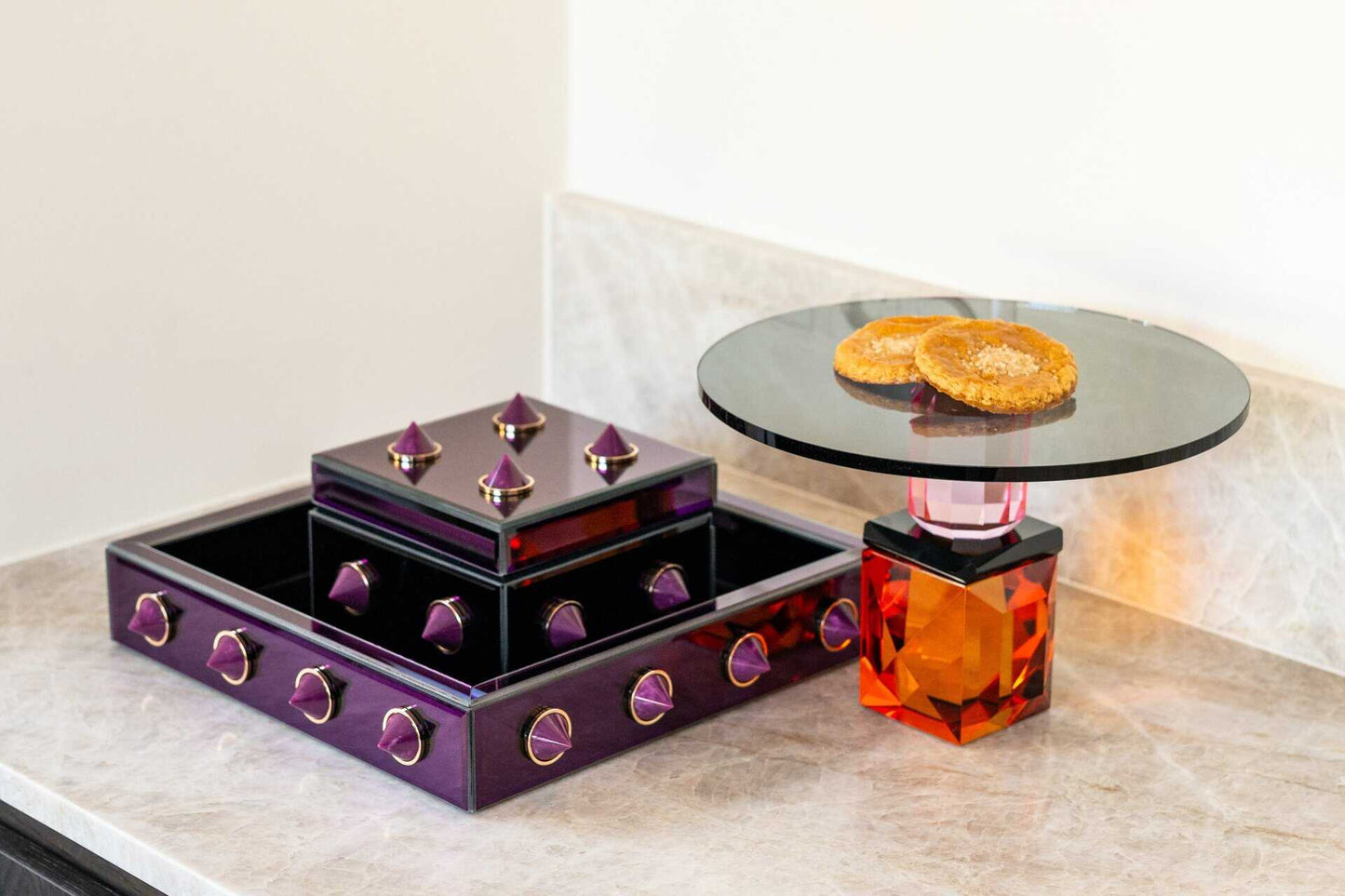 Paplāte Jinx Richmond Interiors 34,5/34,5/6 cm violets