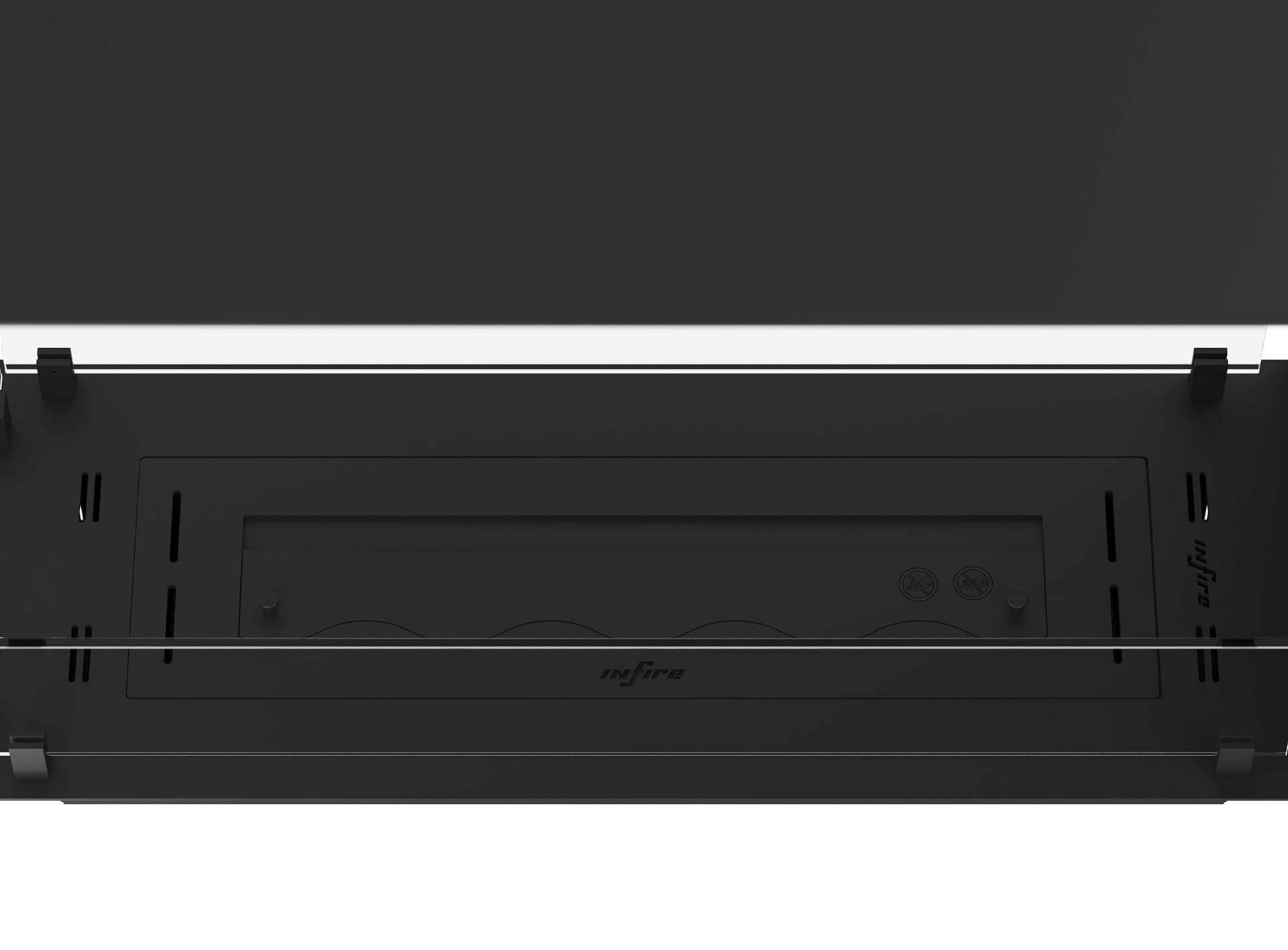 Biokamīns Utli Slim 80/30/60; 100/30/60 cm melns - N1 Home