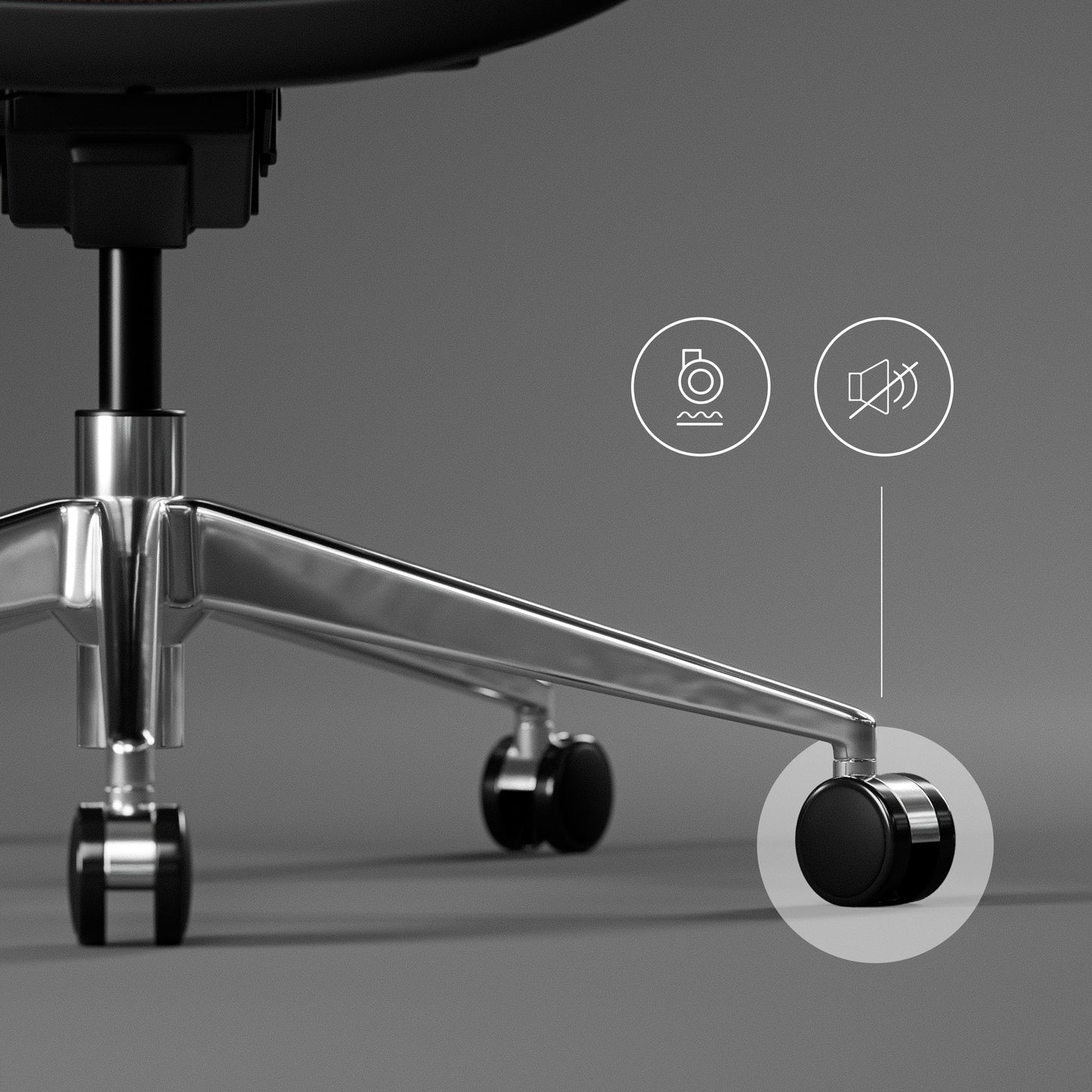 Krēsls V - Co 126-137/69/49,5 cm melns/burgunds - N1 Home