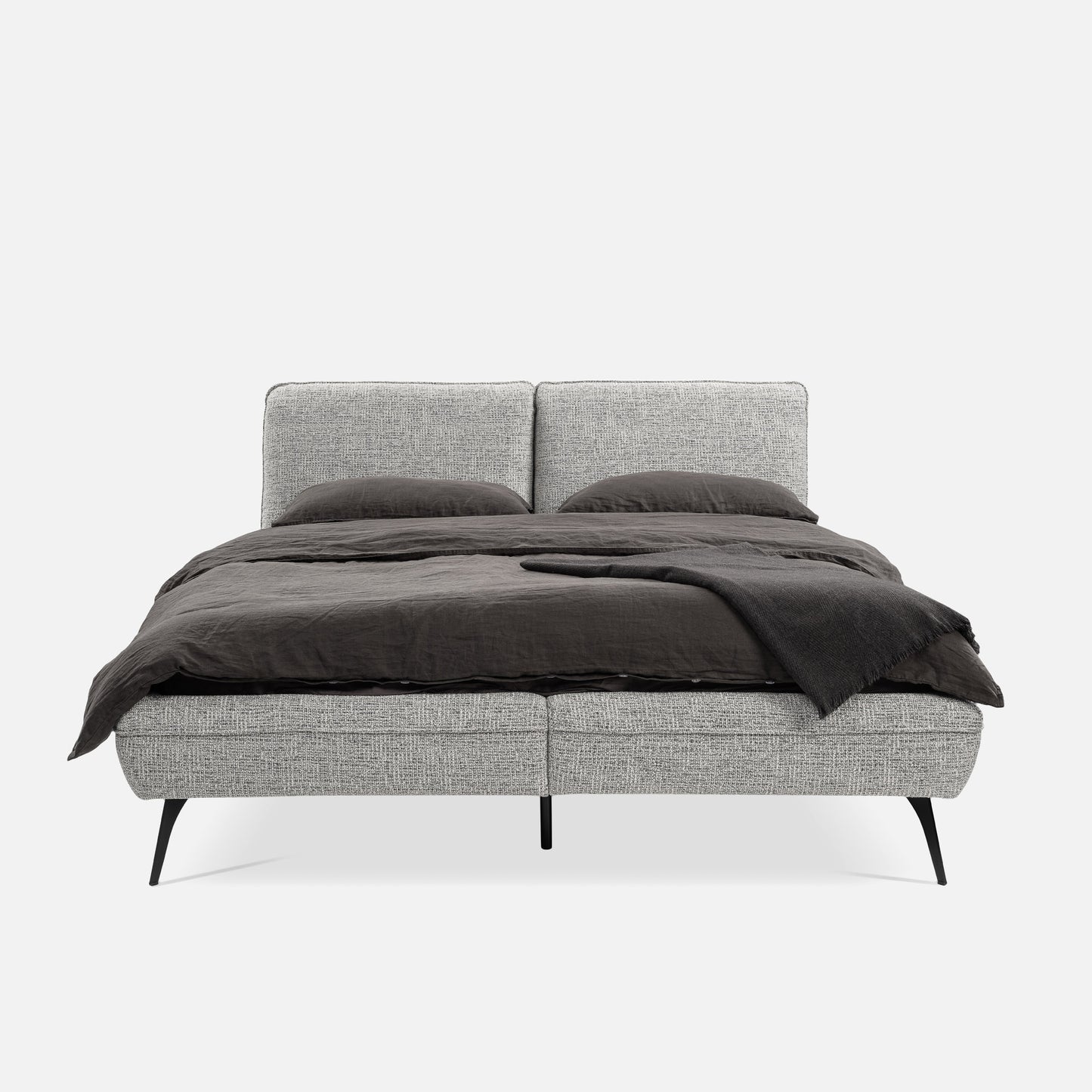 Gulta Verdina 140/160/180x200 cm pelēks - N1 Home