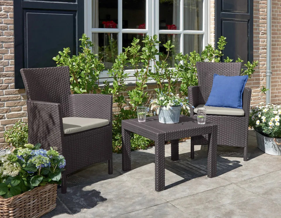 Dārza krēsls Foko Jova 62/60/89 cm brūns - N1 Home