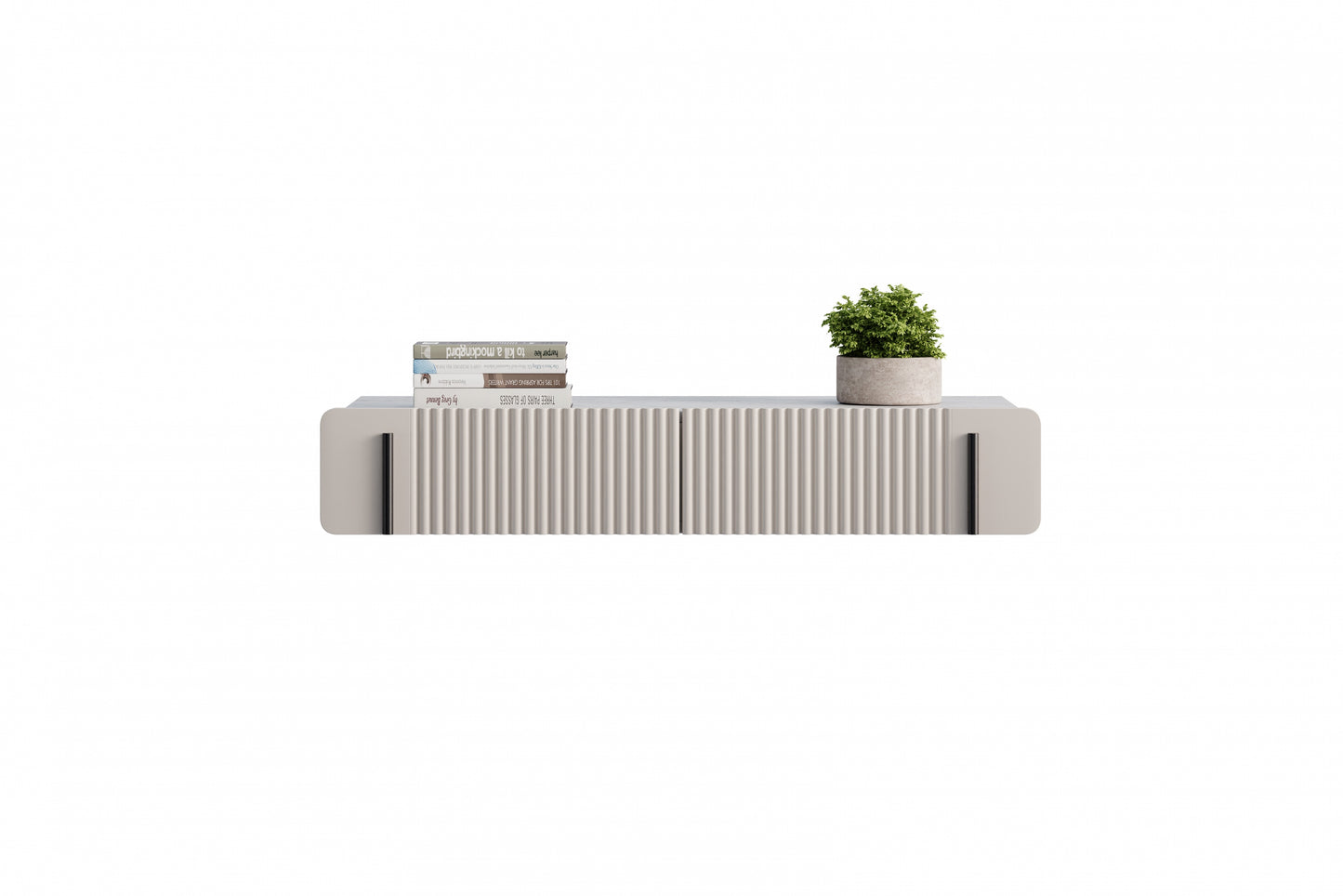 Konsole Dersi 100/17/42 cm kašmirs/melns - N1 Home