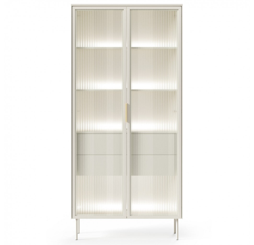 Vitrīna Lumio 91/194/39 cm kašmirs