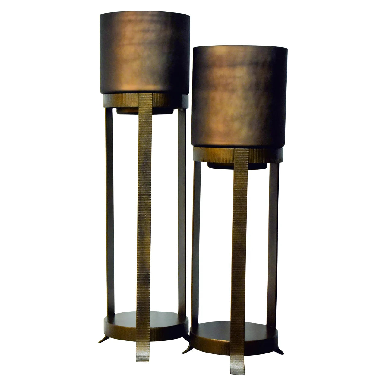 Svečturis Mione bronze small Richmond Interiors 84/27/27 cm bronza - N1 Home