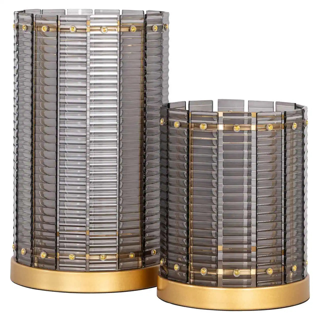 Svečturis Daylin smoke large Richmond Interiors 40,5/24/24 cm dūmi - N1 Home