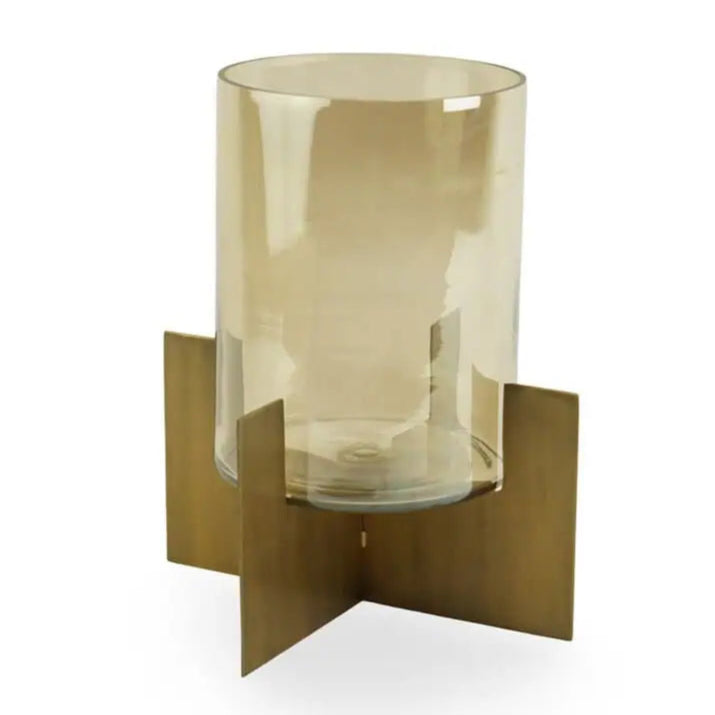 Svečturis Resa gold large Richmond Interiors 30/26/26 cm zelts - N1 Home