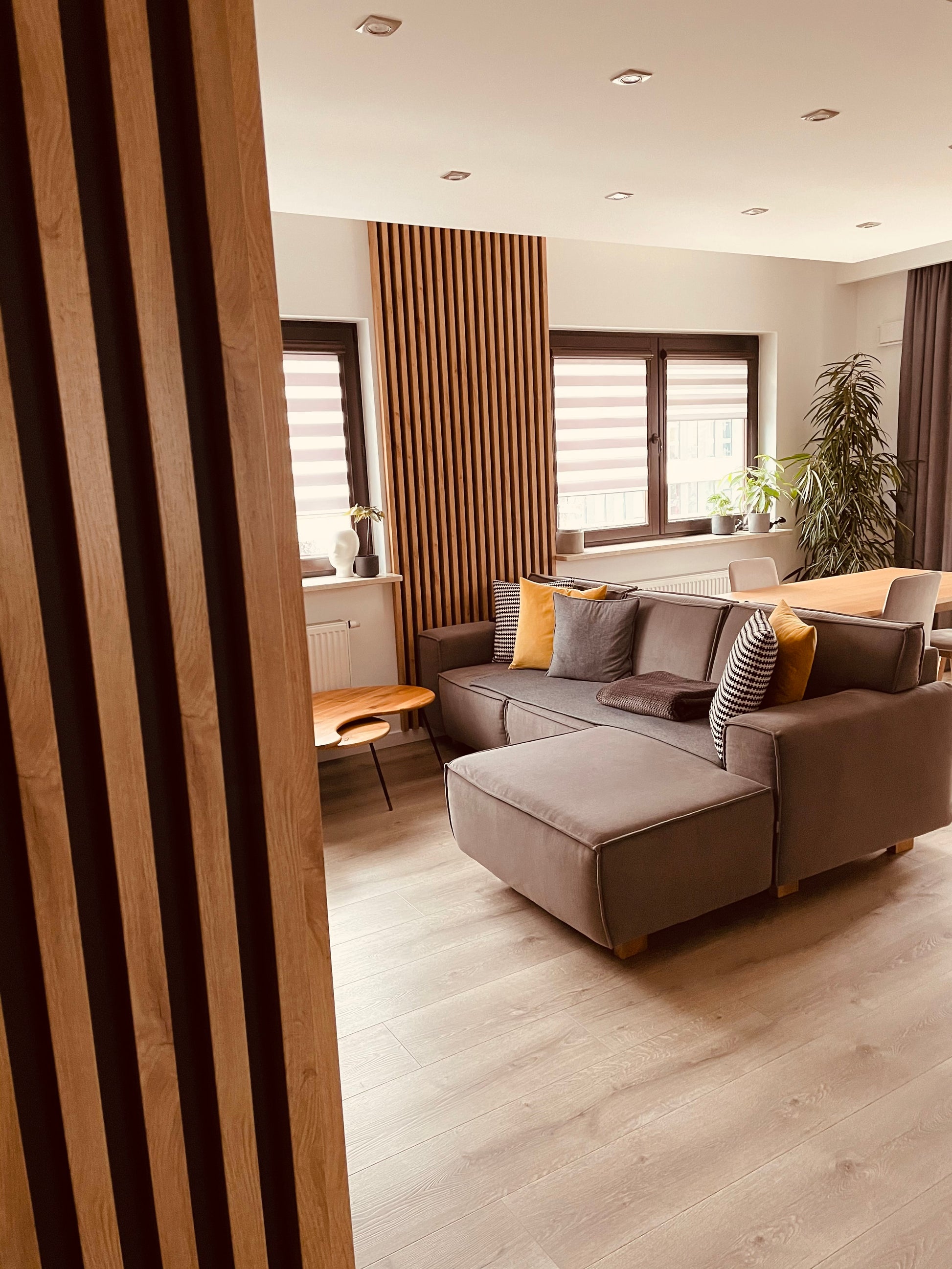 3D sienas lamele votan ozols 3x4x275 cm - N1 Home